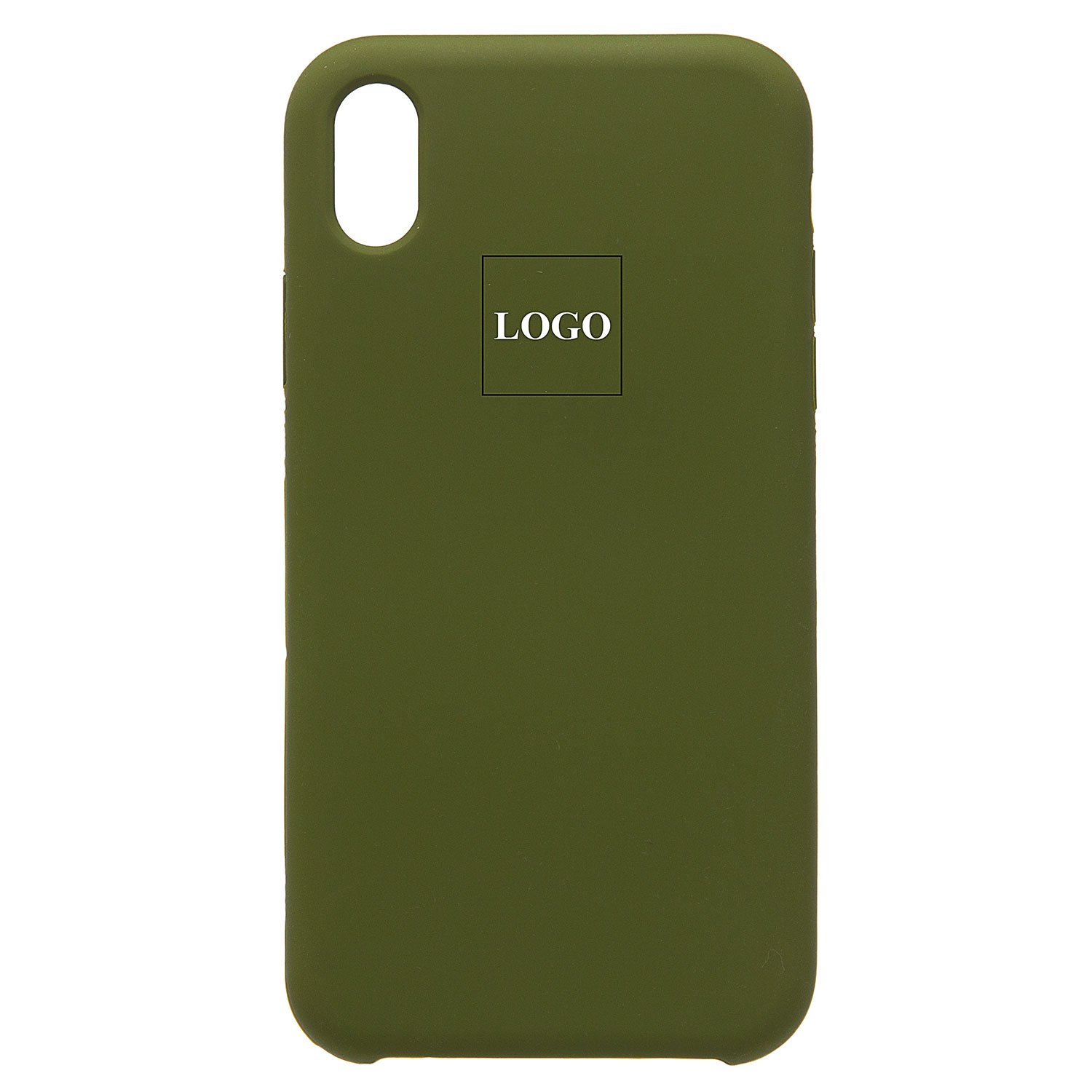 

Чехол-накладка ORG для смартфона Apple iPhone XR, soft-touch, dark green (129027)