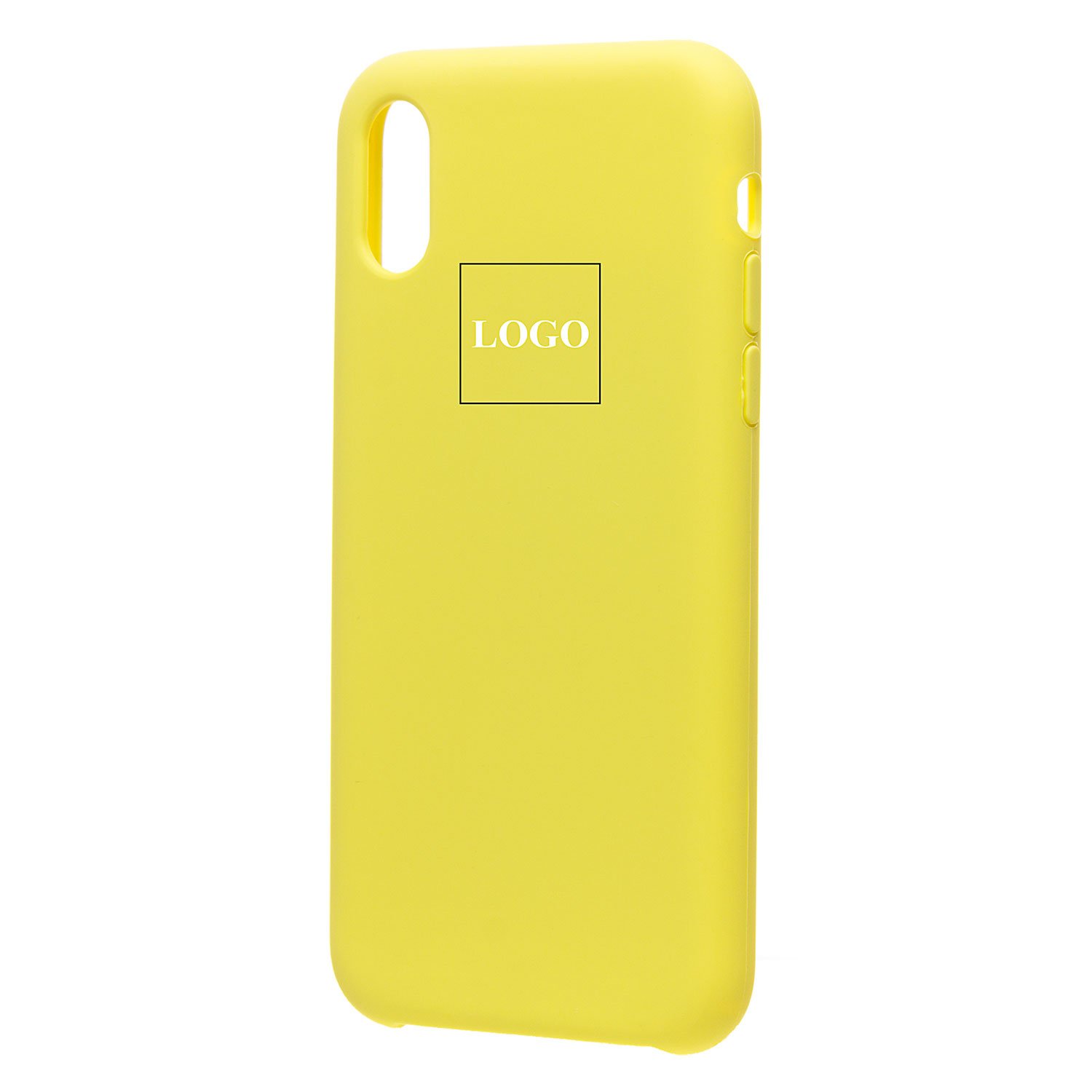 

Чехол-накладка ORG для смартфона Apple iPhone X/XS, soft-touch, lemon (129020)