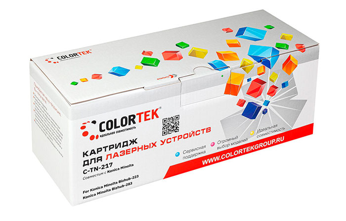 

Картридж Colortek TN-217 для Konica Minolta (СТ-TN-217)