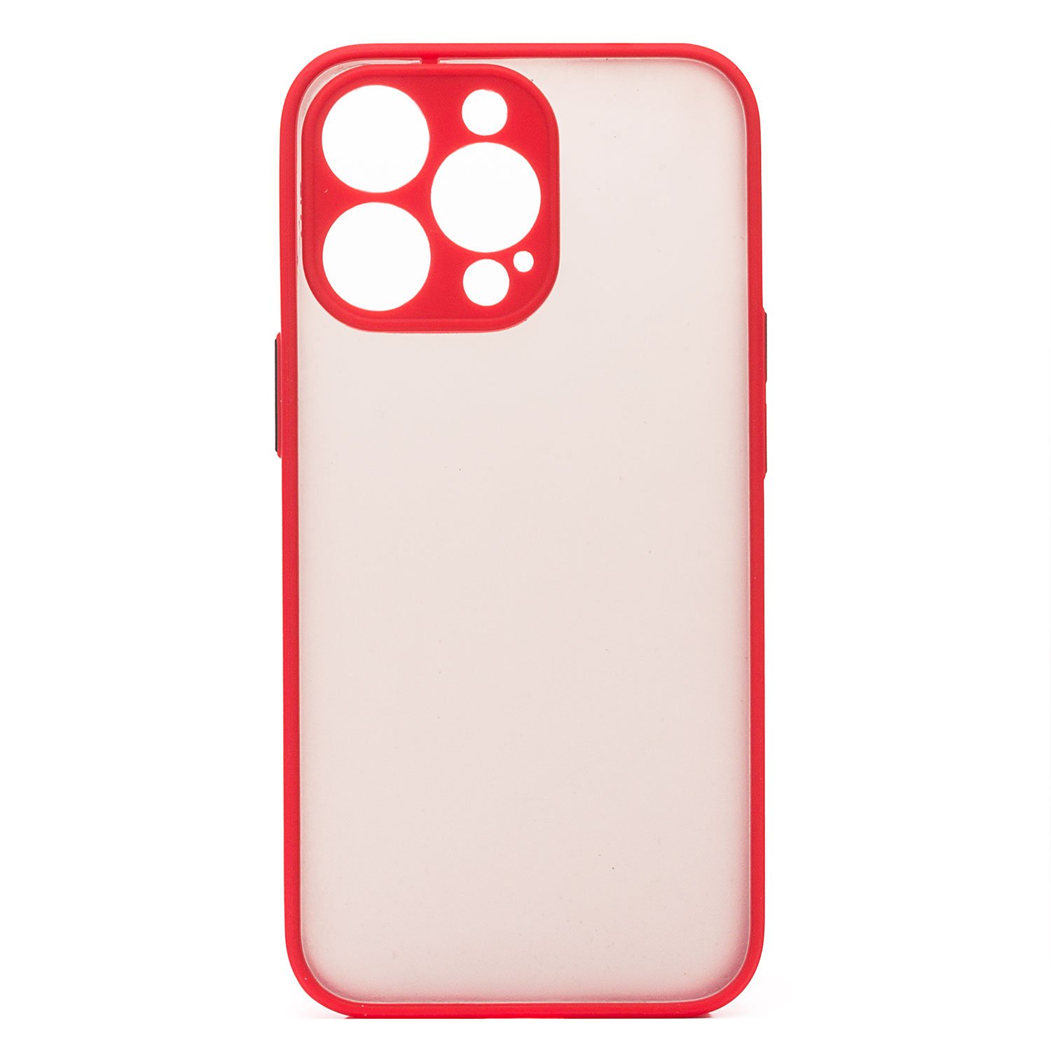

Чехол-накладка PC041 для смартфона Apple iPhone 14 Pro Max, красный/черный (214233)