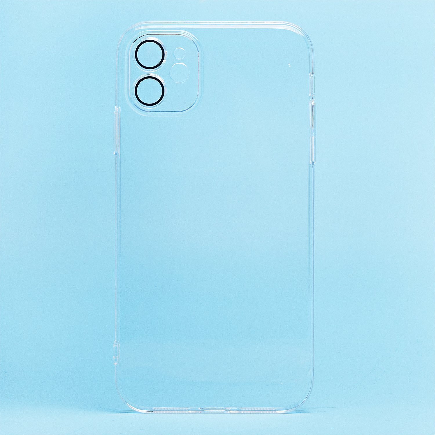 

Чехол-накладка PC073 с закрытой камеро для смартфона Apple iPhone 11, силикон, прозрачный (213779)