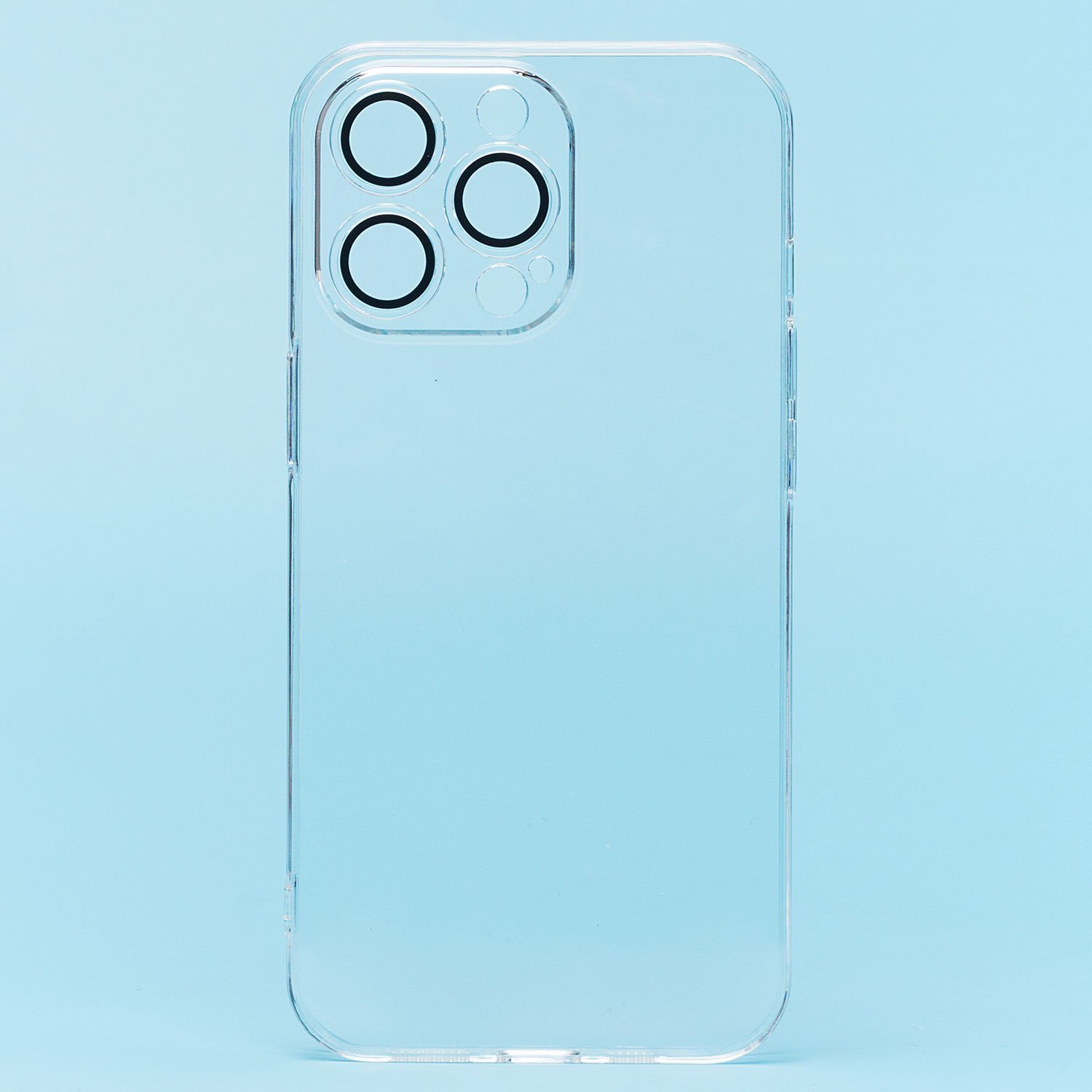

Чехол-накладка PC073 с закрытой камерой для смартфона Apple iPhone 13 Pro, силикон, прозрачный (213819)