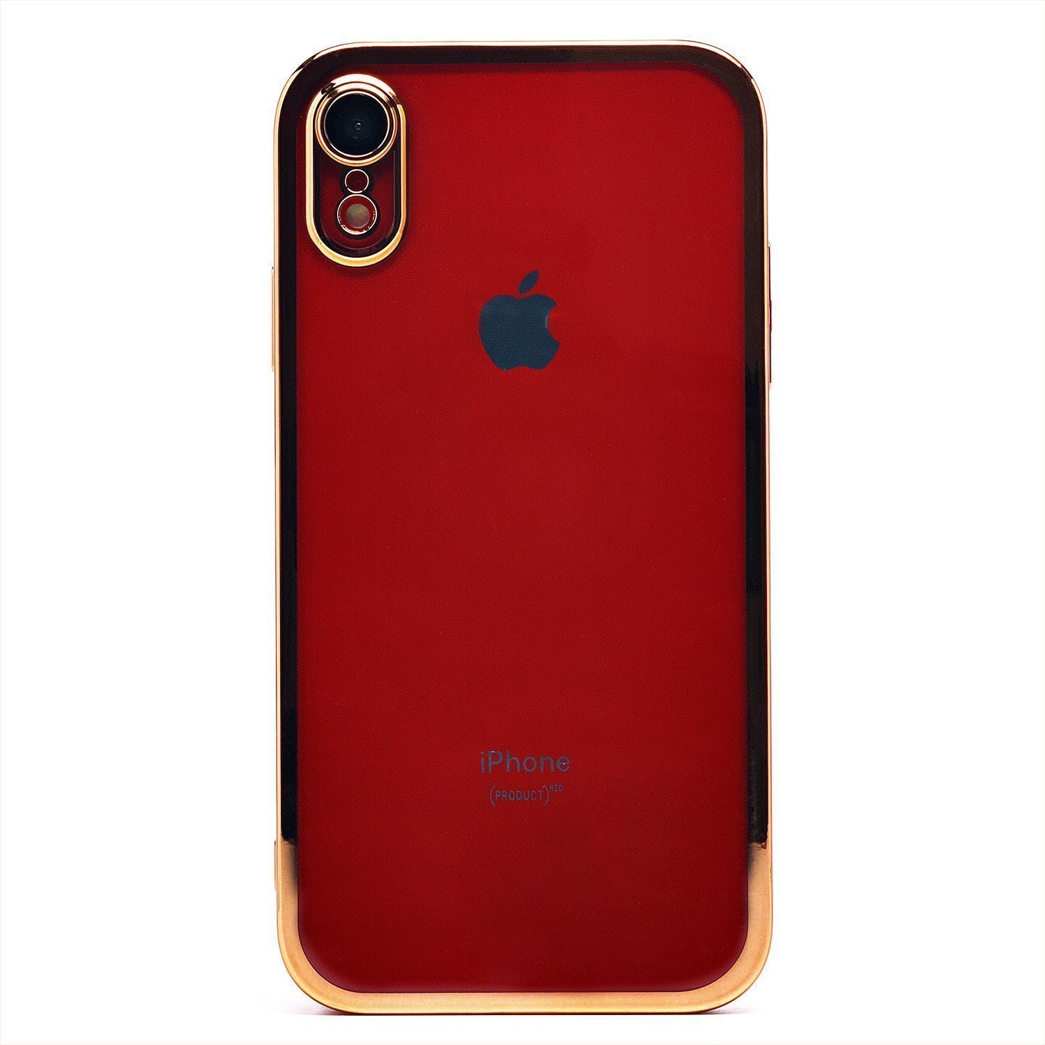 

Чехол-накладка PC073 с закрытой камерой для смартфона Apple iPhone XR, силикон, желтый (213877)