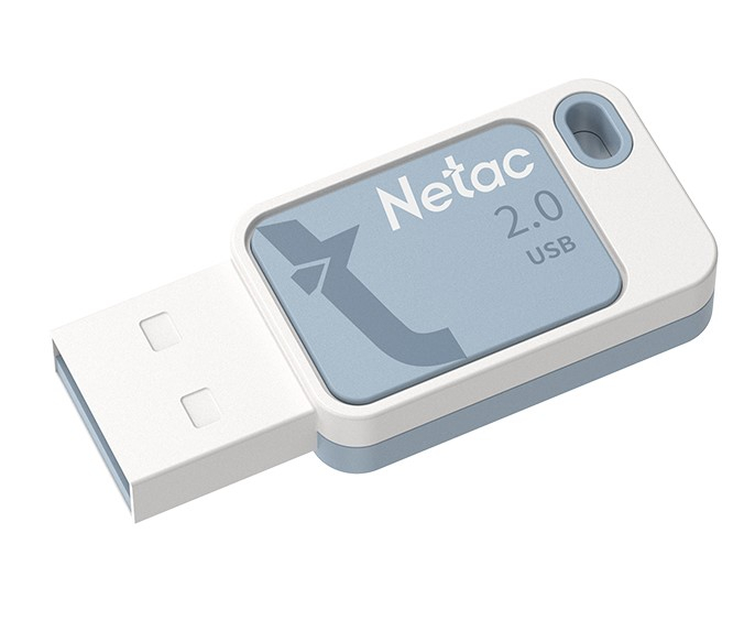 

Флешка 64Gb USB 2.0 Netac UA31, синий (NT03UA31N-064G-20BL)
