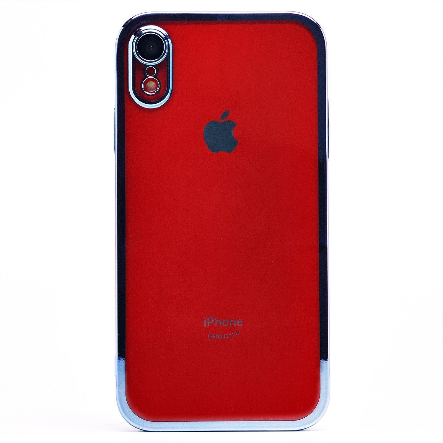 

Чехол-накладка PC073 с закрытой камерой для смартфона Apple iPhone XR, силикон, синий (213871)