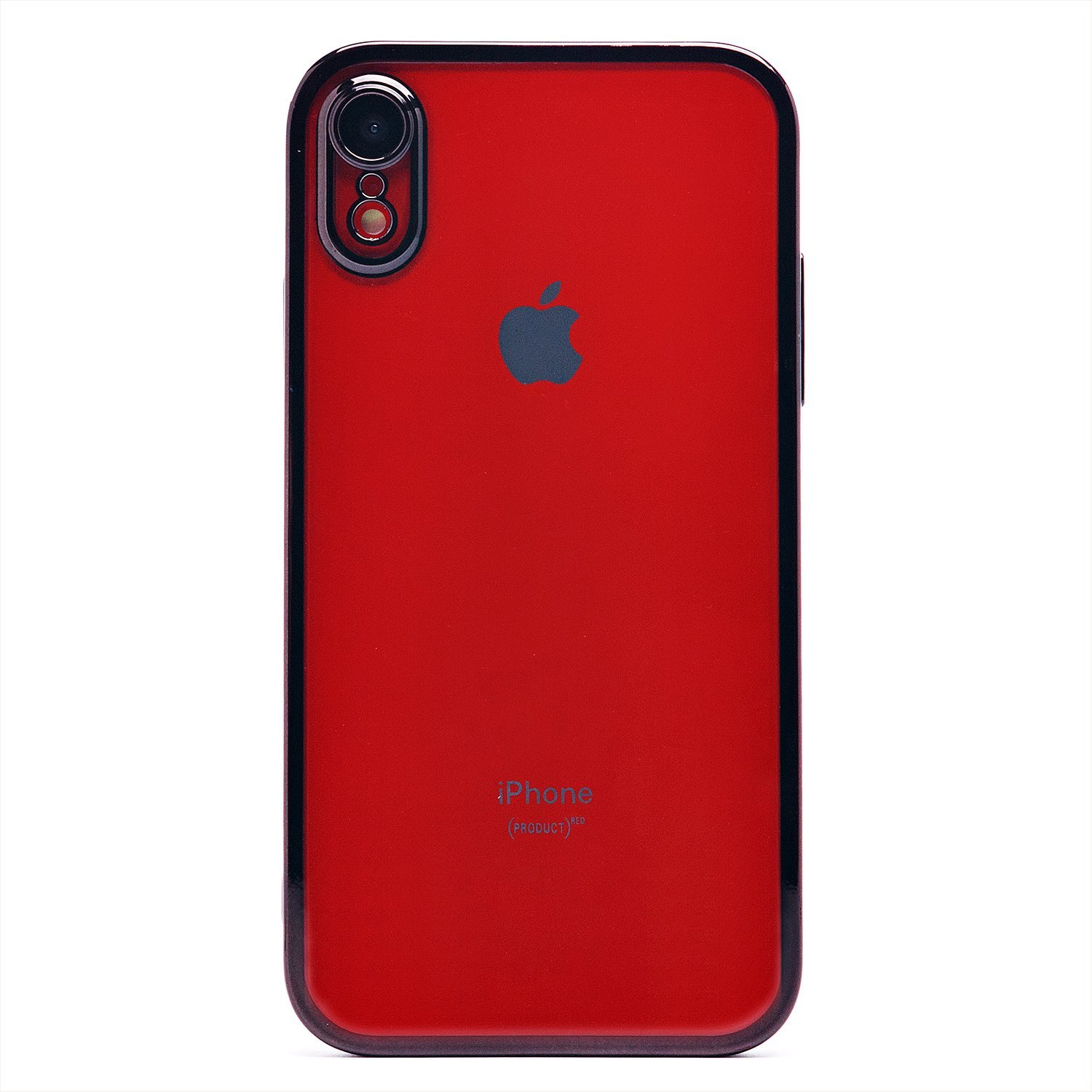 Чехол-накладка PC073 с закрытой камерой для смартфона Apple iPhone XR,  пластик, черный, 1163762 купить по цене 120 руб в Новосибирске в  интернет-магазине e2e4