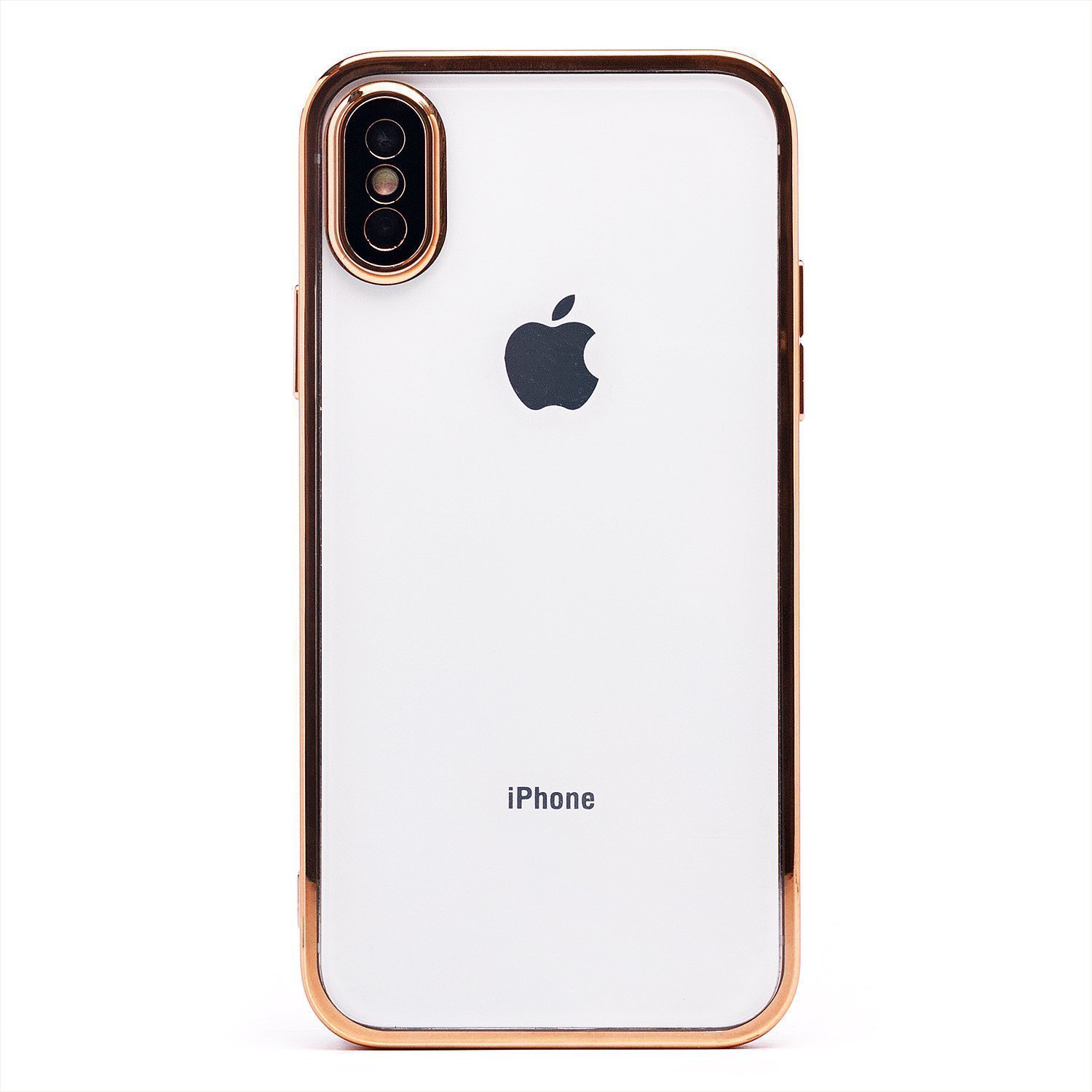 

Чехол-накладка PC073 с закрытой камерой для смартфона Apple iPhone X/XS, силикон, желтый (213869)