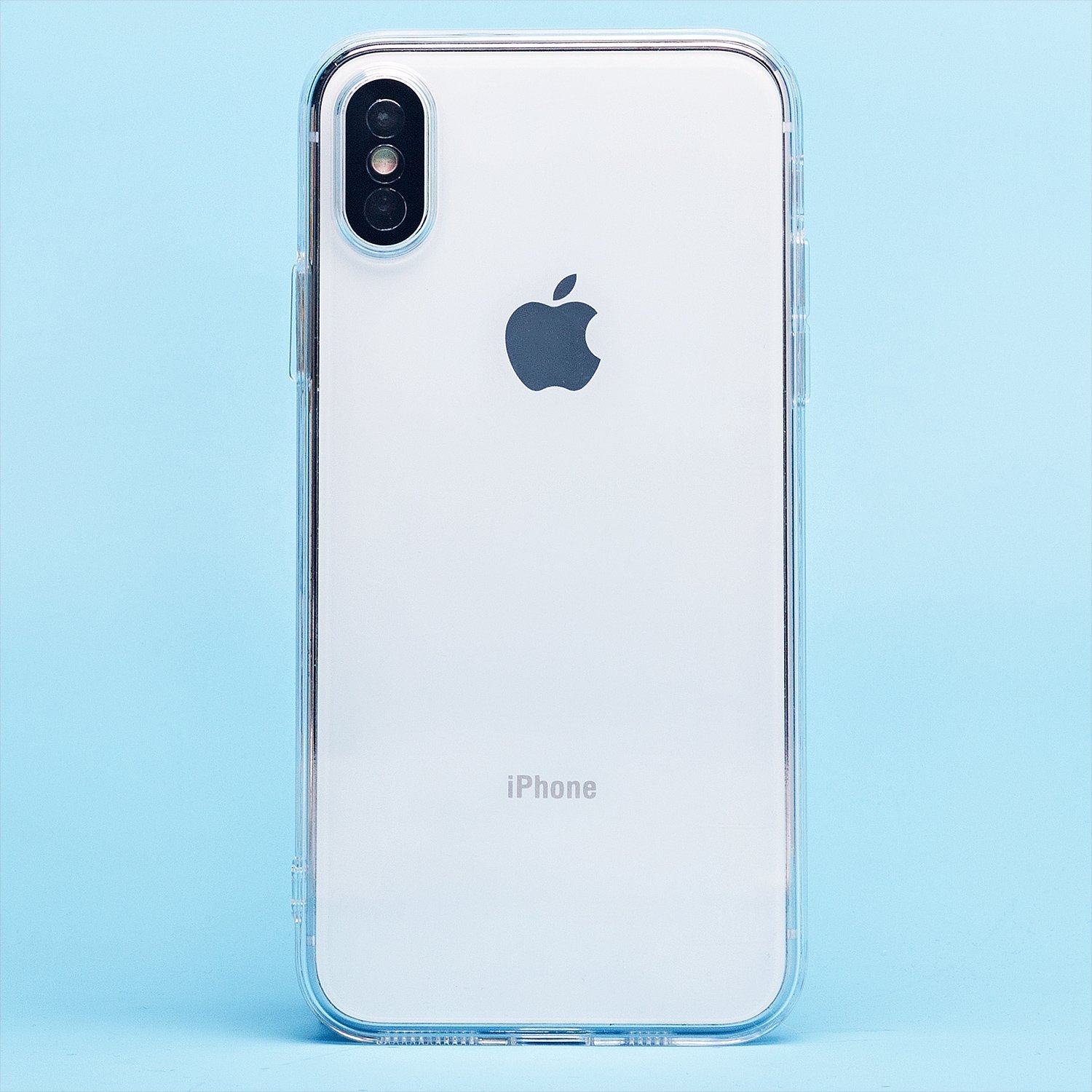 

Чехол-накладка PC073 с закрытой камерой для смартфона Apple iPhone X/XS, силикон, прозрачный (213867)