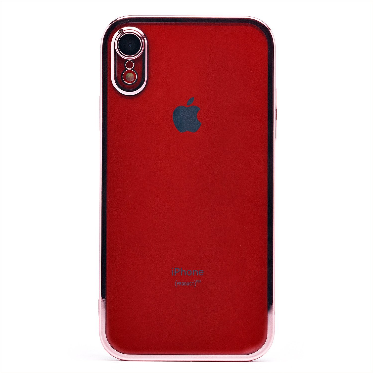 

Чехол-накладка PC073 с закрытой камерой для смартфона Apple iPhone X/XS, силикон, розовое золото (213873)