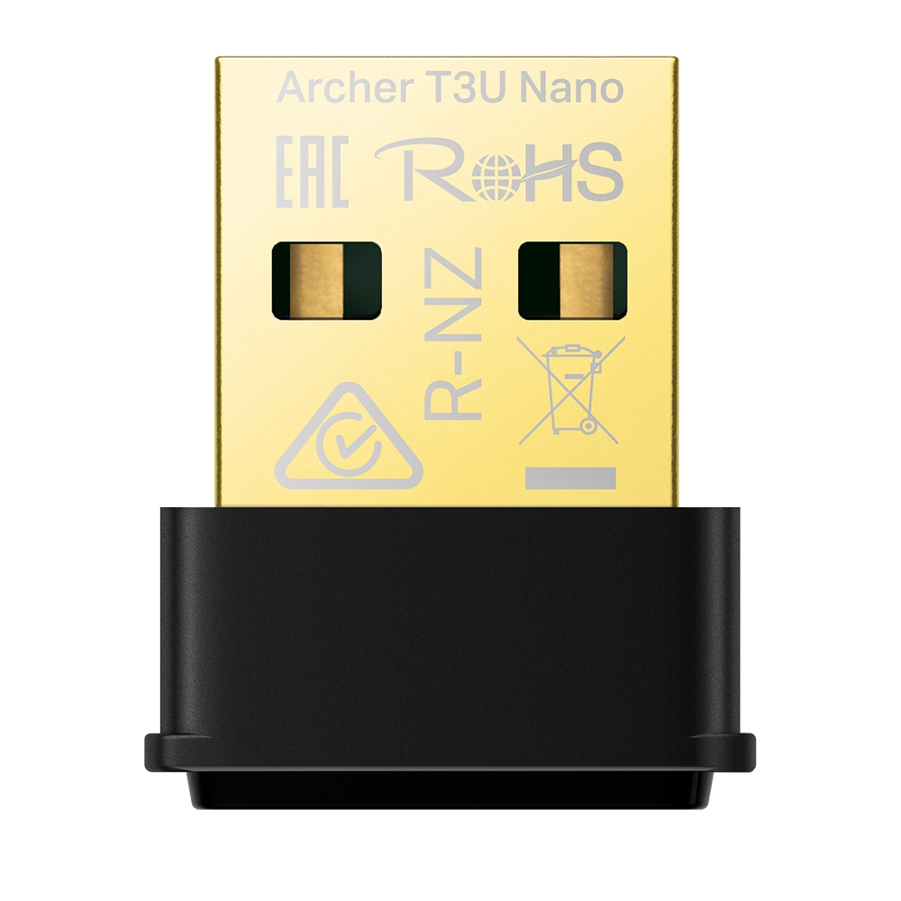 Адаптер Wi-Fi TP-LINK Archer T3U Nano, до 1.27 Гбит/с, USB