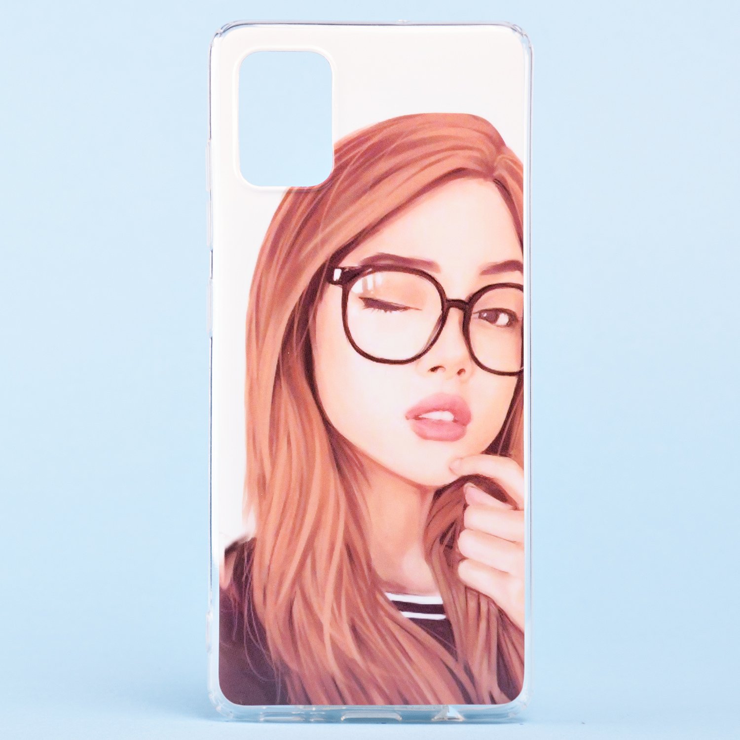 

Чехол-накладка SC184 для смартфона Samsung SM-A515 Galaxy A51 4G, силикон (118291)