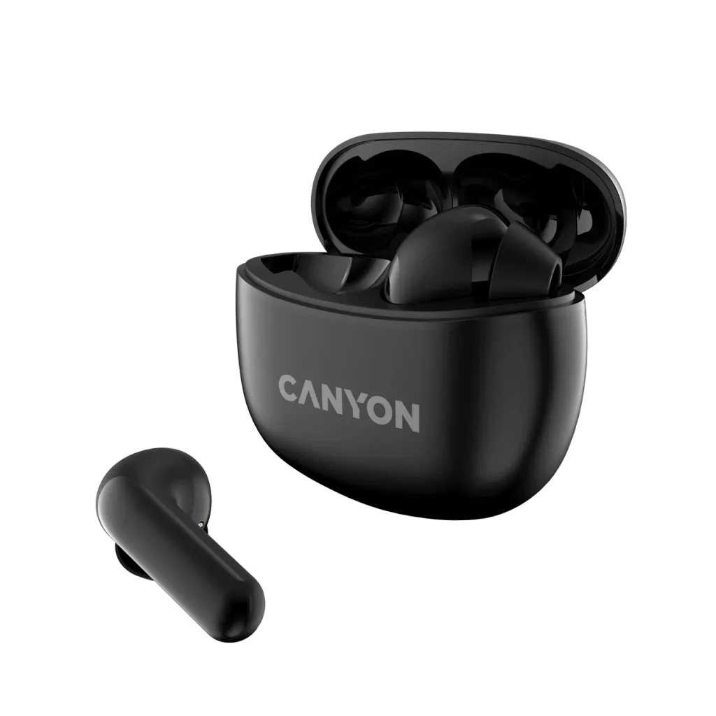 

Беспроводная гарнитура Canyon TWS-5, черный (CNS-TWS5B), TWS-5
