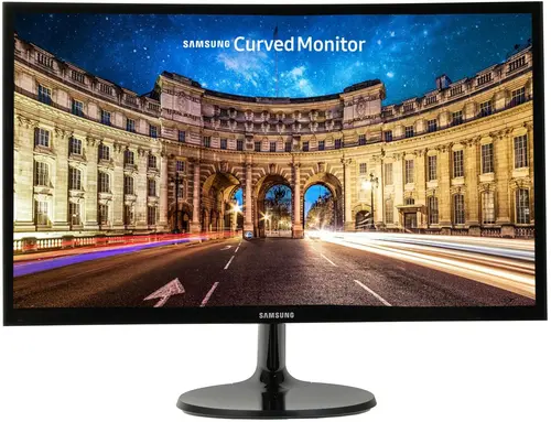 

Монитор 23.5" Samsung C24F390FHM VA, изогнутый, 1920x1080 (16:9), 250кд/м2, 4 мс, 178°/178°, VGA, HDMI, черный (LC24F390FHMXUE), C24F390FHM