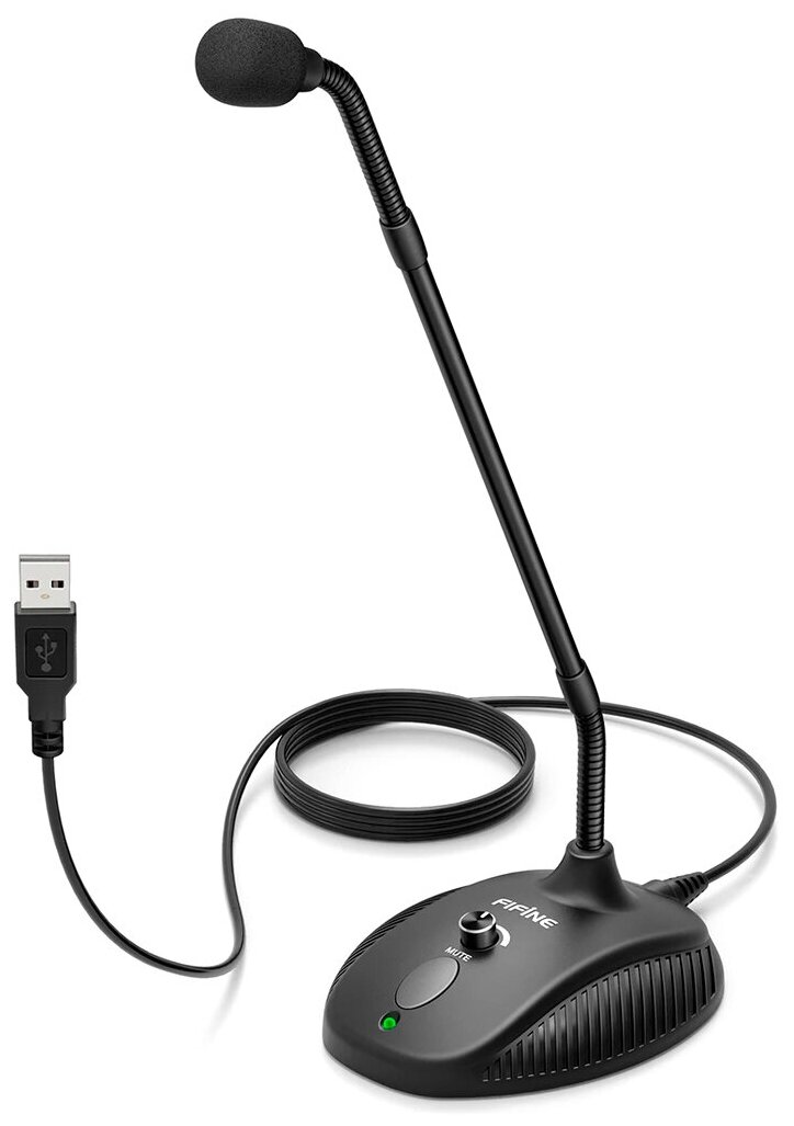 

Микрофон Fifine K052, конденсаторный, черный (K052), K052