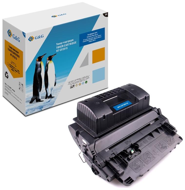 

Картридж лазерный G&G NT-CF281X, совместимый, для LJE Flow MFP M604/605/606/630