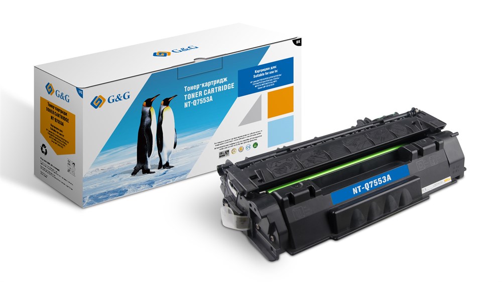 

Картридж лазерный G&G NT-Q7553A, совместимый для LaserJet P2015 M2727
