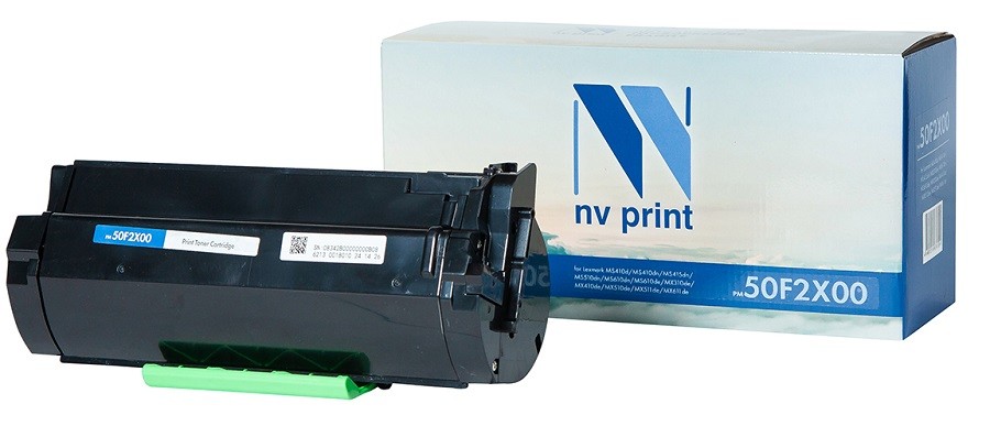 

Картридж лазерный NV Print NV-50F2X00 (50F2X00), черный, 10000 страниц, совместимый, для Lexmark MS410d/MS410dn/MS415dn/MS510dn/MS610dn/MS610de/MX310de/MX410de/MX510de/MX511de/MX611de