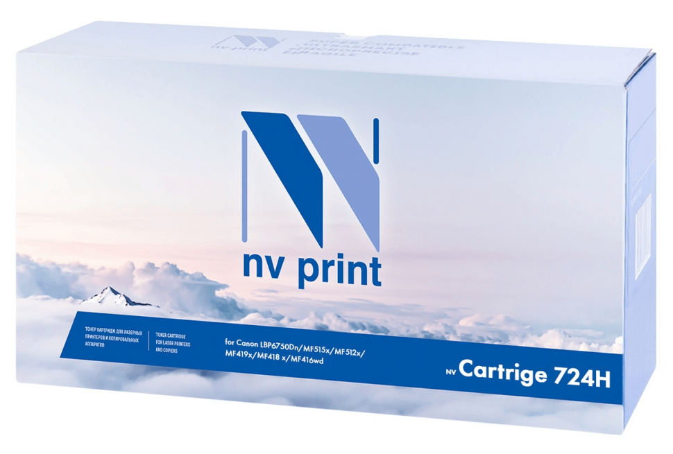 

Картридж лазерный NV Print NV-724H (724H/3482B002), черный, 12500 страниц, совместимый, для Canon LBP6750Dn/MF515x/MF512x/MF419x/MF418 х/MF416wd