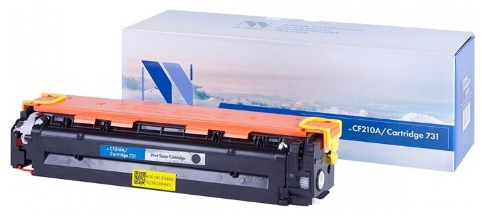 

Картридж лазерный NV Print NV-CF210A/731Bk (131A/731Bk/CF210A/6272B002), черный, 1600 страниц, совместимый, для CLJ Pro M276/M251; i-Sensys LBP 7100/ 7110/ MF 623CN/ 628CW/ 8230/ 8280