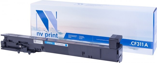 

Картридж лазерный NV Print NV-CF311AC (826A/CF311A), голубой, 31500 страниц, совместимый, для CLJE M855dn / M855x+ / M855xh