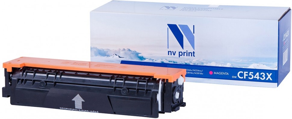 

Картридж лазерный NV Print NV-CF543XM (203X/CF543X), пурпурный, 2500 страниц, совместимый, для CLJ Pro M254dw/M254nw/MFP M280nw/M281fdn/M281fdw