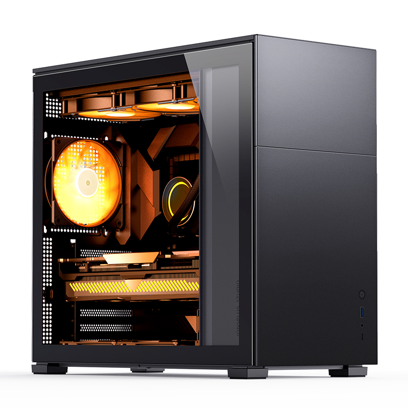 

Корпус JONSBO D41 STD, ATX, Midi-Tower, USB 3.0, USB Type-C, черный, без БП (PCC_JB_D41_STD_Black), D41 STD