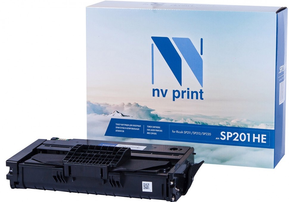 

Картридж лазерный NV Print NV-SP201HE (SP201HE/407254), черный, 2600 страниц, совместимый для Ricoh SP211/SP213/SP220