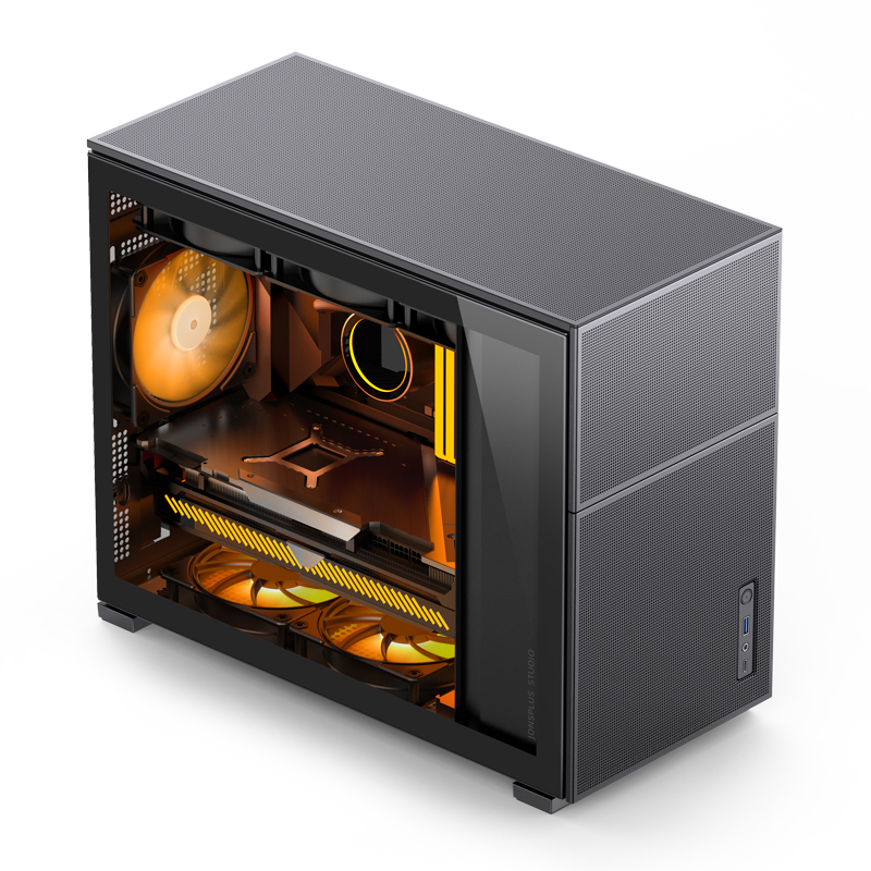 

Корпус JONSBO D31 MESH, mATX, Mini-Tower, USB 3.0, USB Type-C, черный, без БП (PCC_JB_D31_MESH_Black), D31 MESH