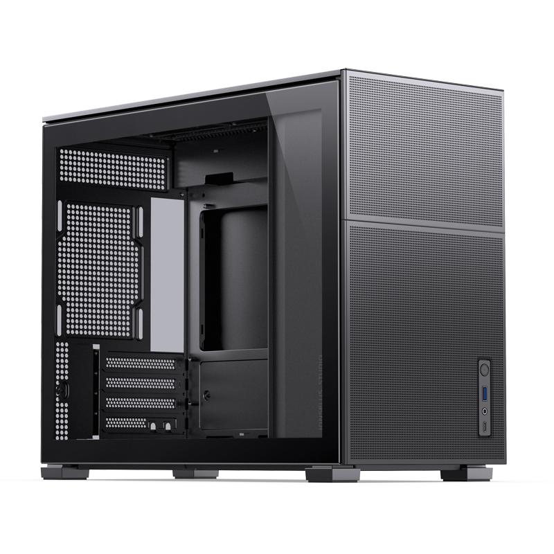 Корпус JONSBO D31 MESH, Mini-Tower, без БП, черный