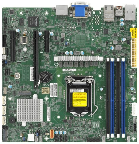 Материнская плата Supermicro X12SCZ-F
