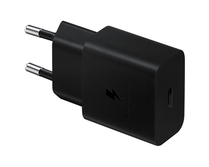 

Сетевое зарядное устройство Samsung EP-T1510, 15 Вт, USB Type-C, PD, 2А, черный (EP-T1510NBEGEU)