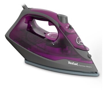 

Утюг Tefal FV2847E0 2.4 кВт, 1.9 м, фиолетовый (1830008475), FV2847E0
