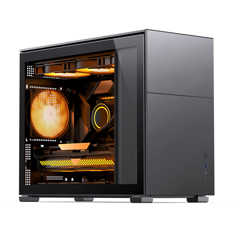 

Корпус JONSBO D31 STD, mATX, Mini-Tower, USB 3.0, USB Type-C, черный, без БП (PCC_JB_D31 Black), D31 STD