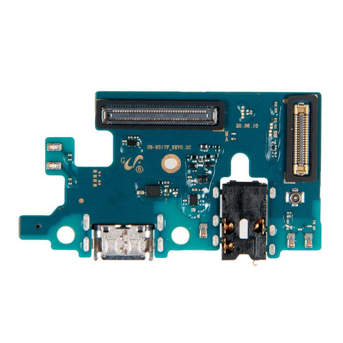 

Шлейф (плата) с разъемом зарядки и гарнитуры Samsung оригинал для Samsung Galaxy M31s SM-M317F (813291)