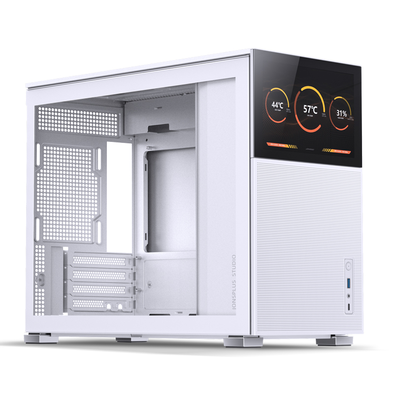

Корпус JONSBO D31 MESH SCREEN, mATX, Mini-Tower, USB 3.0, USB Type-C, белый, без БП (D31 MESH SC WHITE), D31 MESH SC