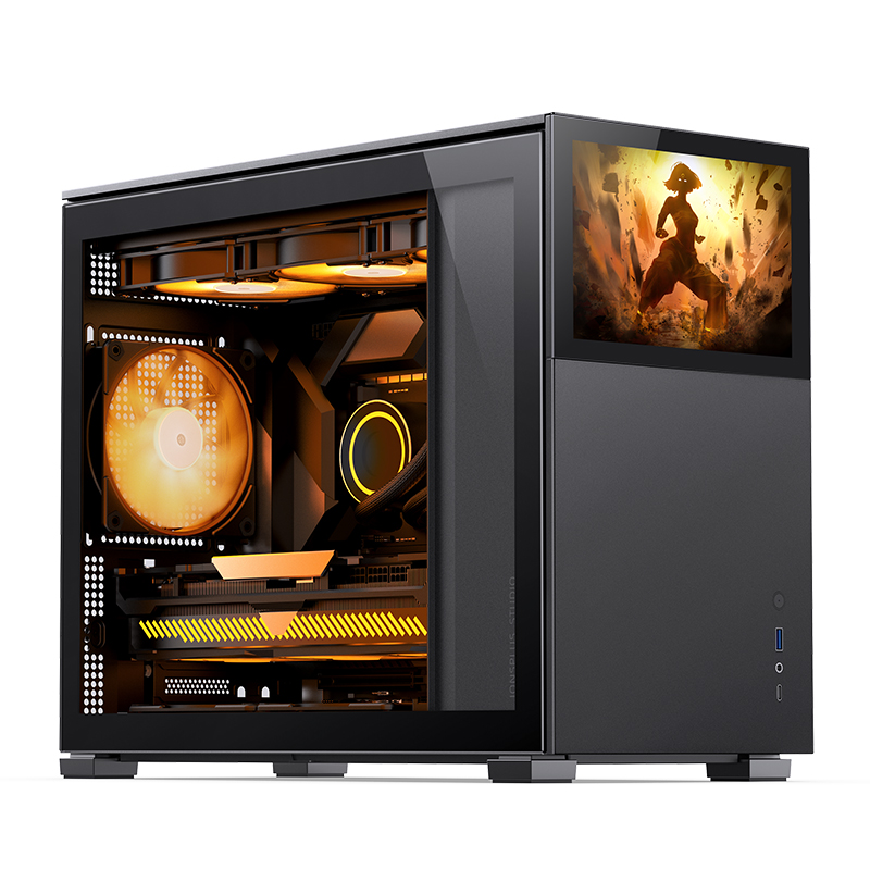 Корпус JONSBO D31 STD SC, Mini-Tower, без БП, черный
