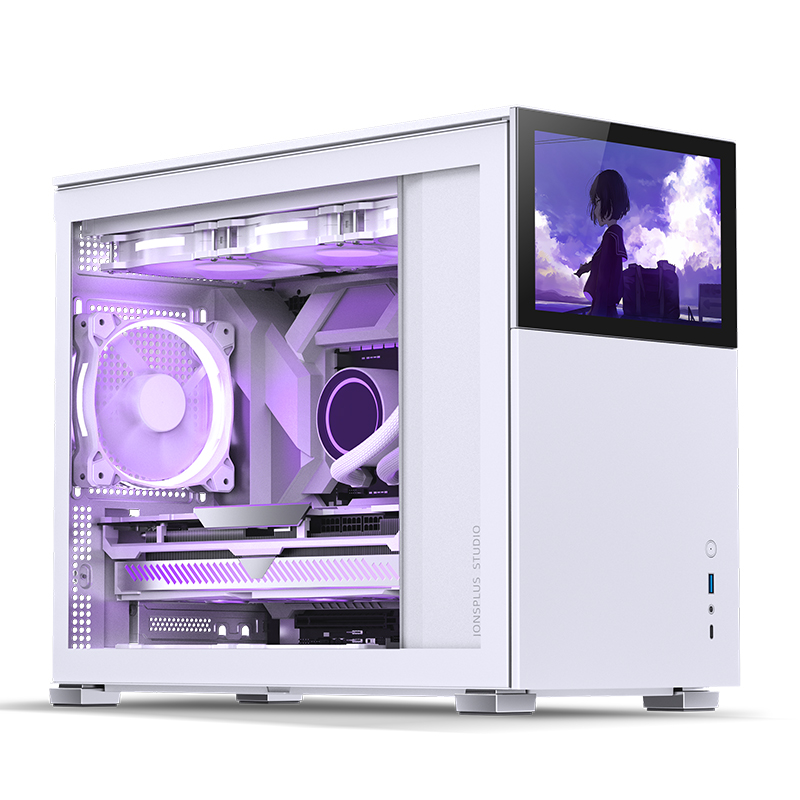 Корпус JONSBO D31 STD SC, Mini-Tower, без БП, белый