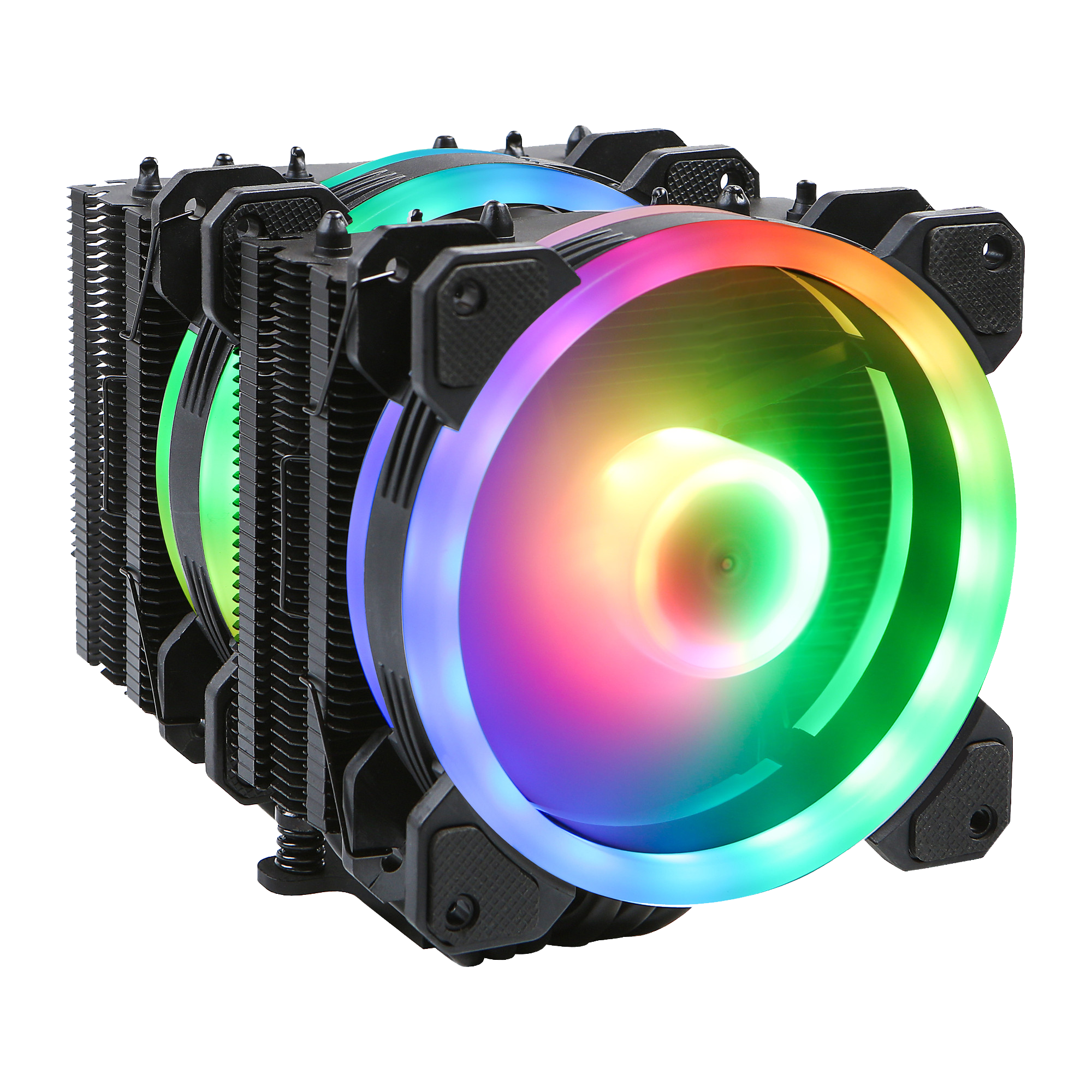

Кулер для процессора GELID Solutions Glacier Black для Socket 775/115x/1200/1356/1366/2011/2011-3/2066/AM2/AM2+/AM3/AM3+/FM1/AM4/FM2/FM2+, 120 мм, 1600rpm, 35 дБА, 220 Вт, 4-pin PWM+3-pin 5V ARGB, Al+Cu (CC-Glacier-02-A), Glacier Black