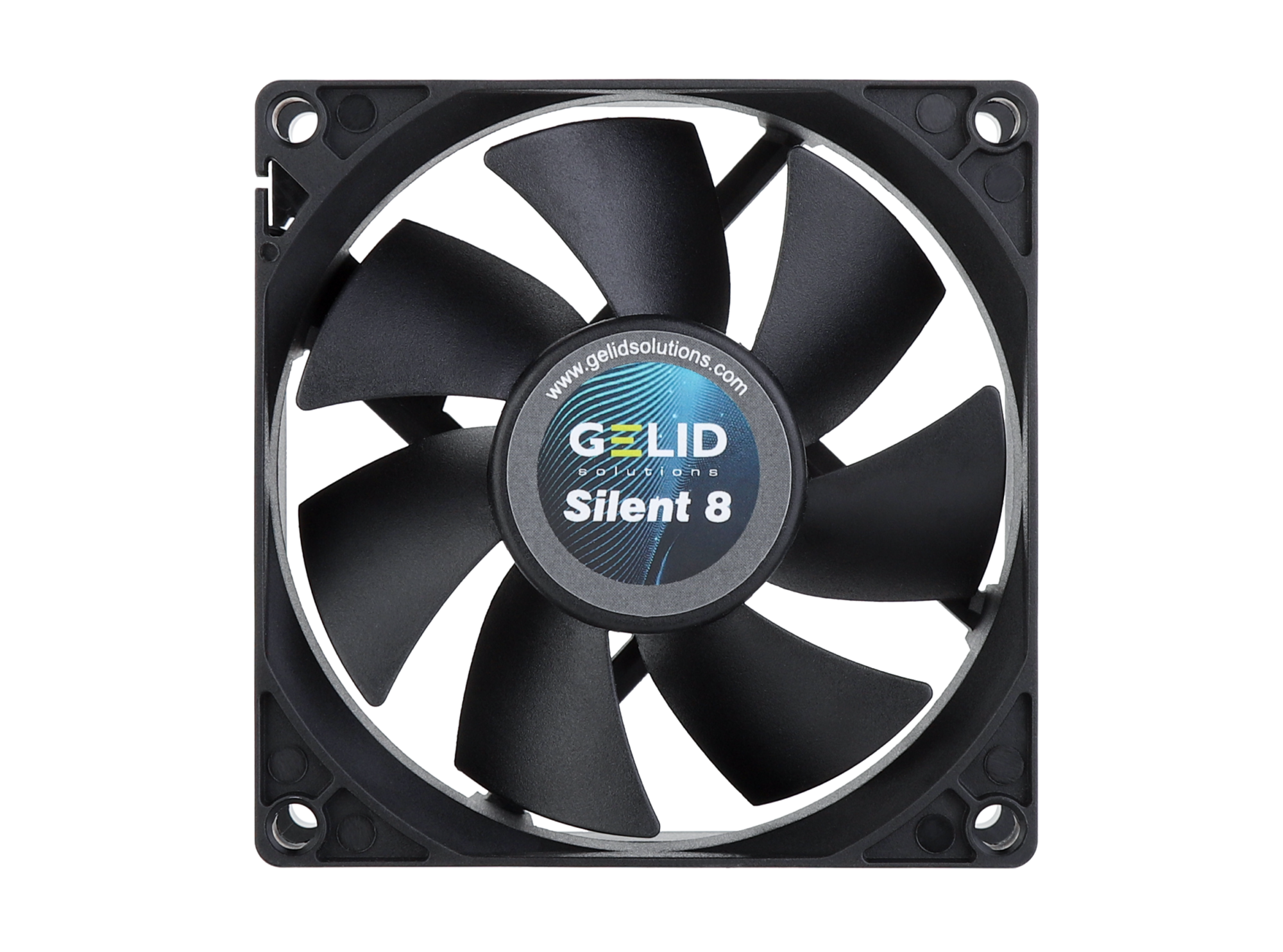Вентилятор GELID Solutions Silent 8, 80 мм, 1600rpm, 18.9 дБ, 3-pin, 1шт (FN-PX08-16) - фото 1