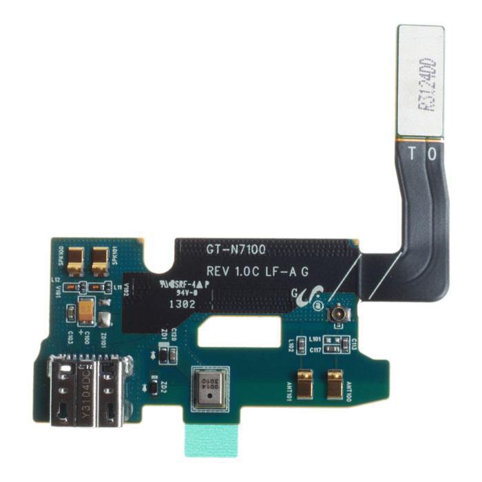 

Шлейф (плата) с разъемом зарядки для Samsung Galaxy Note 2 GT-N7100 AAA (330315)