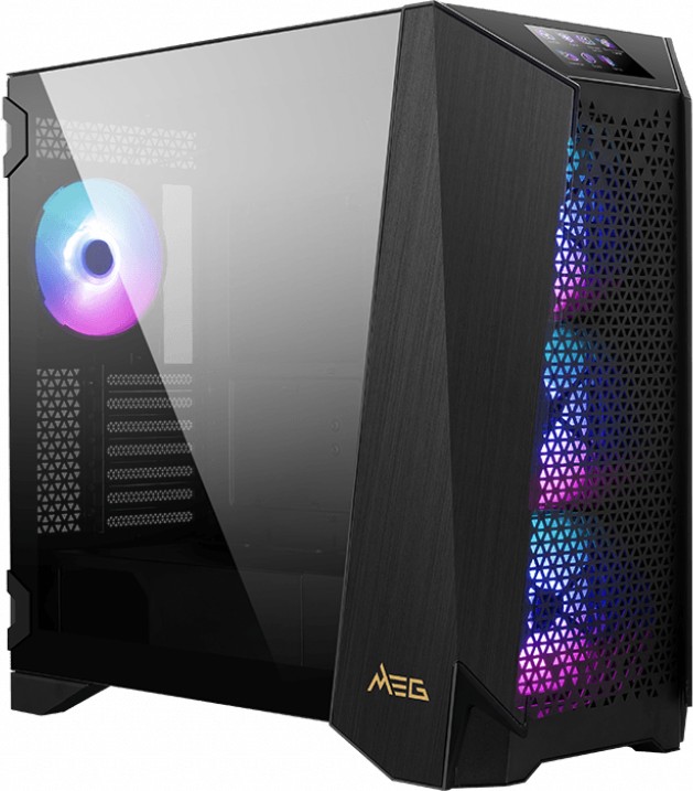 

Корпус MSI MEG PROSPECT 700R, EATX, Midi-Tower, 2xUSB 3.0, USB Type-C, RGB подсветка, черный, без БП (306-7G15R21-W57), MEG PROSPECT 700R