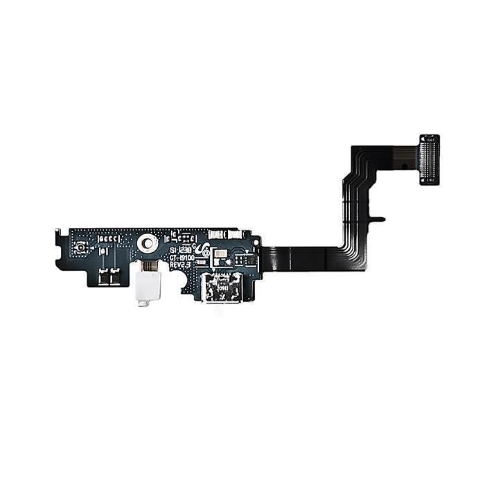 

Шлейф (плата) с разъемом зарядки для Samsung Galaxy S2 GT-I9100 GH59-10949A AAA, с микрофоном (131673)