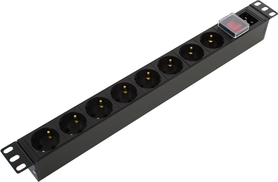 

Блок розеток (PDU) NT SOC.BR 230.16B-8S-С20B, 1U, кол-во розеток:8 (8xЕвро), 16А, черный (SOC.BR 230.16B-8S-С20B), SOC.BR 230.16B-8S-С20B