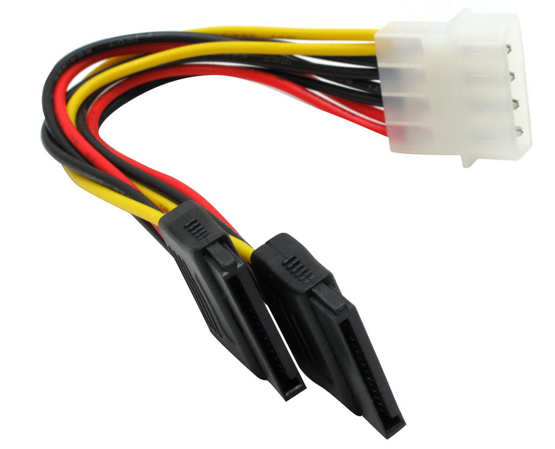 

Кабель-разветвитель питания Molex(M)-2xSATA 15-pin(F), 20 см, черный ORIENT C908 (101460), C908