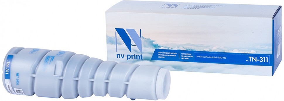 

Картридж лазерный NV Print NV-TN-311 (TN-311), черный, 17500 страниц, совместимый для Konica Minolta bizhub 350/362