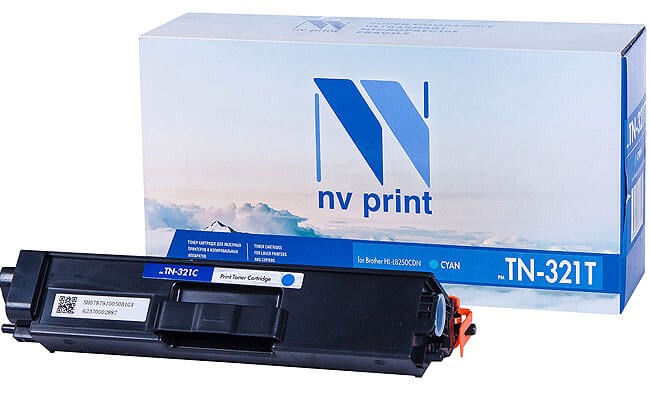 

Картридж лазерный NV Print NV-TN321TC (TN-321C), голубой, 1500 страниц, совместимый для Brother HL-L8250CDN