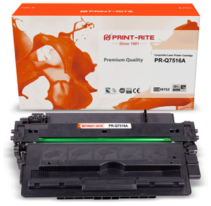 

Картридж лазерный Print-Rite PR-Q7516A (№16A/Q7516A), черный, 12000 страниц, совместимый для LJ 5200/5200N/5200L/5200TN/5200DTN