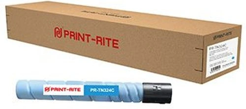 

Картридж лазерный Print-Rite PR-TN324C (TN-324C/A8DA450), голубой, 26000 страниц, совместимый для Konica Minolta bizhub C258/C308/C368