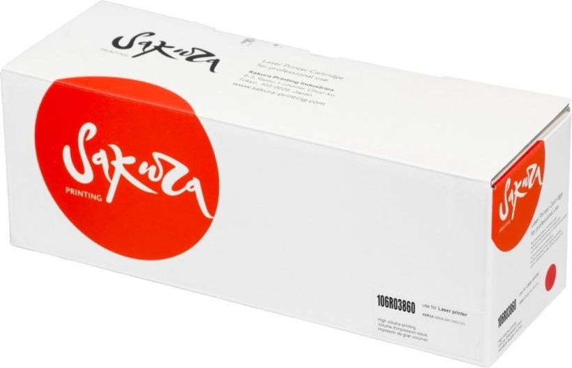 

Картридж лазерный Sakura SA106R03860 (106R03860), пурпурный, 2400 страниц, совместимый для Xerox VersaLink C500dn/C500n/C505S/C505X