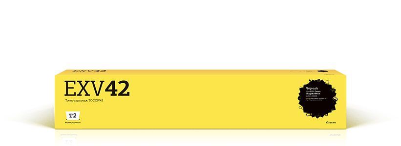 

Картридж лазерный T2 TC-CEXV42 (C-EXV42/6908B002), черный, 10200 страниц, совместимый для Canon imageRUNNER 2202/2202N/2204/2204F/2204N